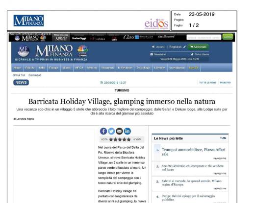 Luxurious glamping in nature, relaxation and adventure at Barricata Holiday Village.